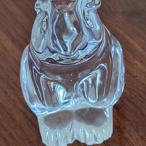 BACCARAT CRYSTAL BUNNY RABBIT FIGURINE THE PRICE IS FIRM. - Picture 5 of 6